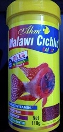 Ahm Malawi Cichlid Colour Granulat 110 GM Fish Food