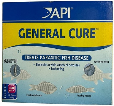 API General Cure – Fast Acting Parasitic Fish Disease Treatment