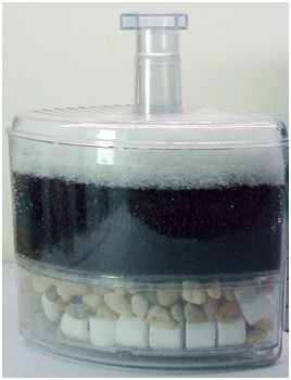 Corner Bio Media Air Bubbles Filter