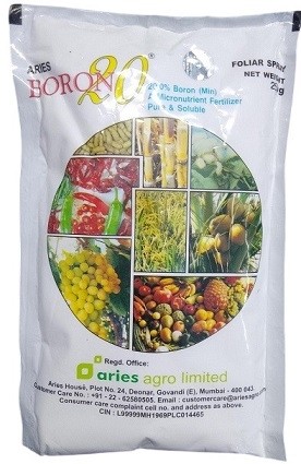 Aries Boron 20 – Micronutrient Fertilizer for Fruit & Vegetable Growth (250 gm)