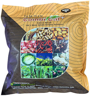 Aries Combi Cal Plus Fertilizer – Advanced Calcium & Micronutrient Blend for Stronger Crops (1kg)