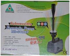 Asian star Pond LED Decoration Water Pump