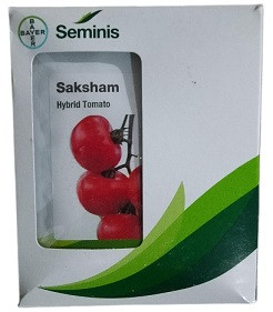 Bayer Seminis Saksham Hybrid Tomato Seeds – 10g | High‑Yield Red Tomato Variety