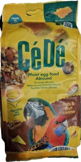 CéDé Moist Egg Food Allround 200g – Ready-to-Use Bird Supplement