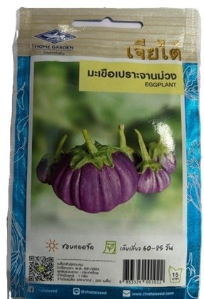 Chia Tai Home Garden Purple Curve Eggplant Seeds – Premium Variety