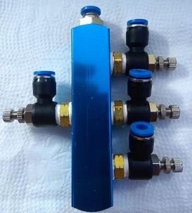 CO2 Divider 4 Way 