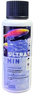 Fauna Marin Ultra Min – 100ml Amino Acid & Vitamin Solution for Coral, Clam & Fish Recovery (Made in Germany)