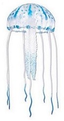 Glowing Jellyfish Silicone Ornament