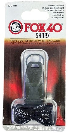 FOX 40 Sharx 120DB Pealess Whistles – Professional Safety Whistle