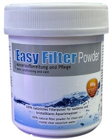 GlasGarten Easy Filter Powder – Natural Aquarium Detoxifier & Substrate Enhancer (60g)