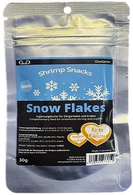 Glasgarten Snow Flakes Pumpkin Carrot