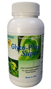 Glycoplus Super – 60 Chewable Tablets for Joint & Connective Tissue Support in Aging Dogs