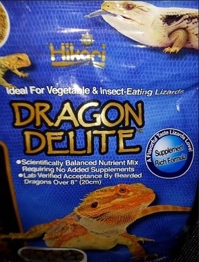Hikari DRAGON DELITE Lizards Instant Gel Food 