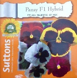 Hybrid Pansy Flower Seeds