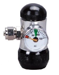 ISTA I589 Face Up CO2 Cylinder Aluminum Regulator 