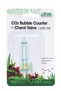 ISTA CO2 Bubble Counter and Check Valve 