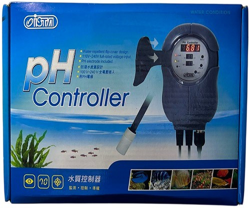 ISTA Water pH Controller Set – Digital CO2 Regulator with Electrode Probe & Calibration Solutions