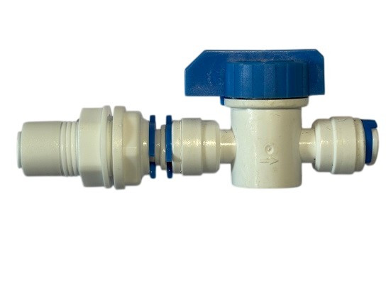 Large Water Adapter Valve – 6mm Quick Connector for RO & Aquarium Auto Top-Up Systems