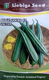 Liebigs RIDGE GOURD F1 Gautam Commercial Agriculture Seeds
