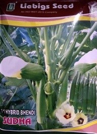 Liebigs SUDHA F1 Hybrid Bhendi Commercial Agriculture Seeds