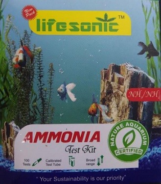 Lifesonic Ammonia High Range Pond Biofloc Aquaculture Water Test Kit