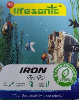 Lifesonic IRON High Range Pond Biofloc Aquaculture Water Test Kit