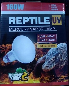 Luckyherps Solar Mercury Vapor Lamp