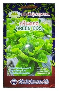 Metro Seeds Green Cos Lettuce Gardening Seeds