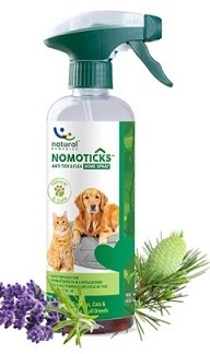 Natural Remedies Nomo Ticks Home Spray