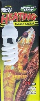 NOMOY PET Reptiles Heating 26W UVB10 Lamp