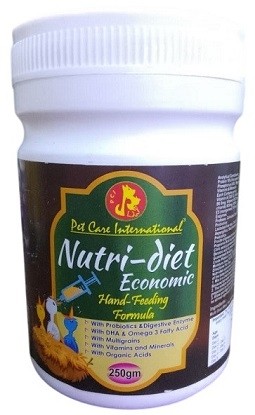 Nutri Diet Economic – Balanced Daily Nutrition for Aviary Birds (250g Pack)