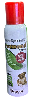 Petcare Petmend Tropical Herbal Spray – Natural Healing & Skin Care for Pets (300ml)