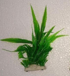 Three PC Plastic Aquarium Plants