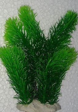 Three PC Plastic Aquarium Plants