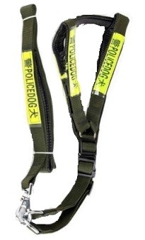 Police Dog Harness Working Training Dog Collar