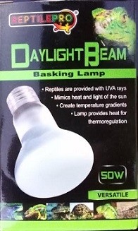 Reptilepro Versatile Reptiles 50W Daylight Beam Basking Lamp