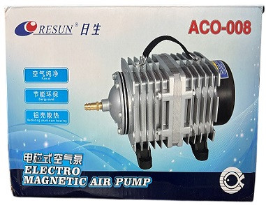 Resun ACO 008 Air Pump – 120W | 15-Outlet Electromagnetic Aquarium Aerator
