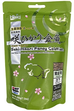 Saki Hikari Fancy Goldfish – Growth & Color Balance Probiotic Sinking Pellets (200g)