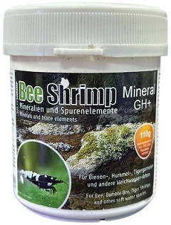 Salty Shrimp Bee Shrimp Mineral GH Plus – GH Booster for Softwater Shrimp Tanks (110g)