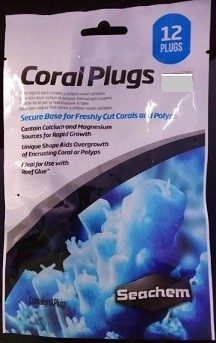 Seachem Coral Frag Plugs