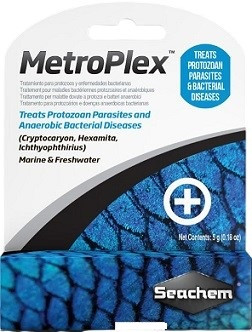 Seachem MetroPlex – Antiparasitic & Antibacterial Treatment for Fish (5g)
