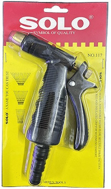 SOLO Garden Brass and Pistol Nozzle | Durable Multi‑Function Water Spray Tool