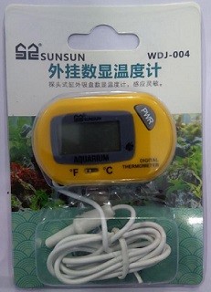 SUNSUN Battery Probe Digital Thermometer