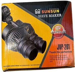 SUNSUN JVP 201 Dual Head Wavemaker – 12W Circulation Pump with Magnet Fix for Aquariums