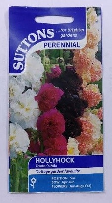 SUTTONS England Hollyhock Chater Mix