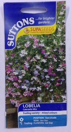 SUTTONS England Lobelia Cascade Mix