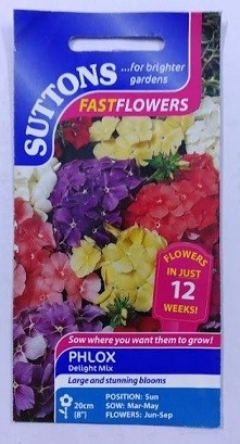 SUTTONS England Phlox Delight Mix