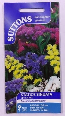 SUTTONS England Statice Sinuata Special mix