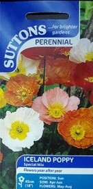Suttons Iceland Poppy Seeds 
