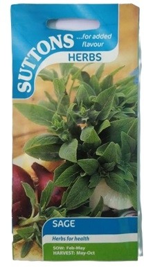 Suttons UK Sage Herbs Seeds 